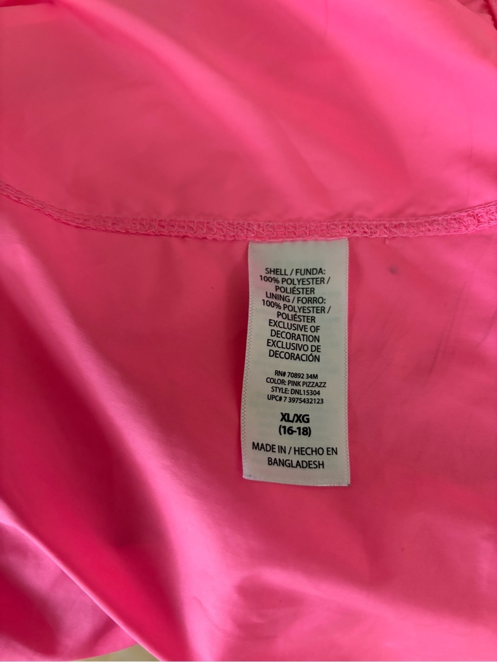 Danskin Hot Pink Hooded Zip-Up Utility Jacket - Picture 13 of 15